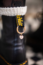 Load image into Gallery viewer, Black or Pink Zodiac Sign Boot Charms
