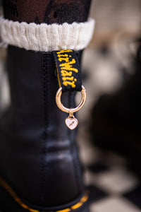 Black or Pink Zodiac Sign Boot Charms