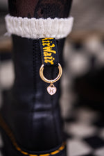 Load image into Gallery viewer, Black or Pink Zodiac Sign Boot Charms
