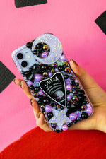 Load image into Gallery viewer, Lilac &amp; Black Ouija Planchette Phone Case
