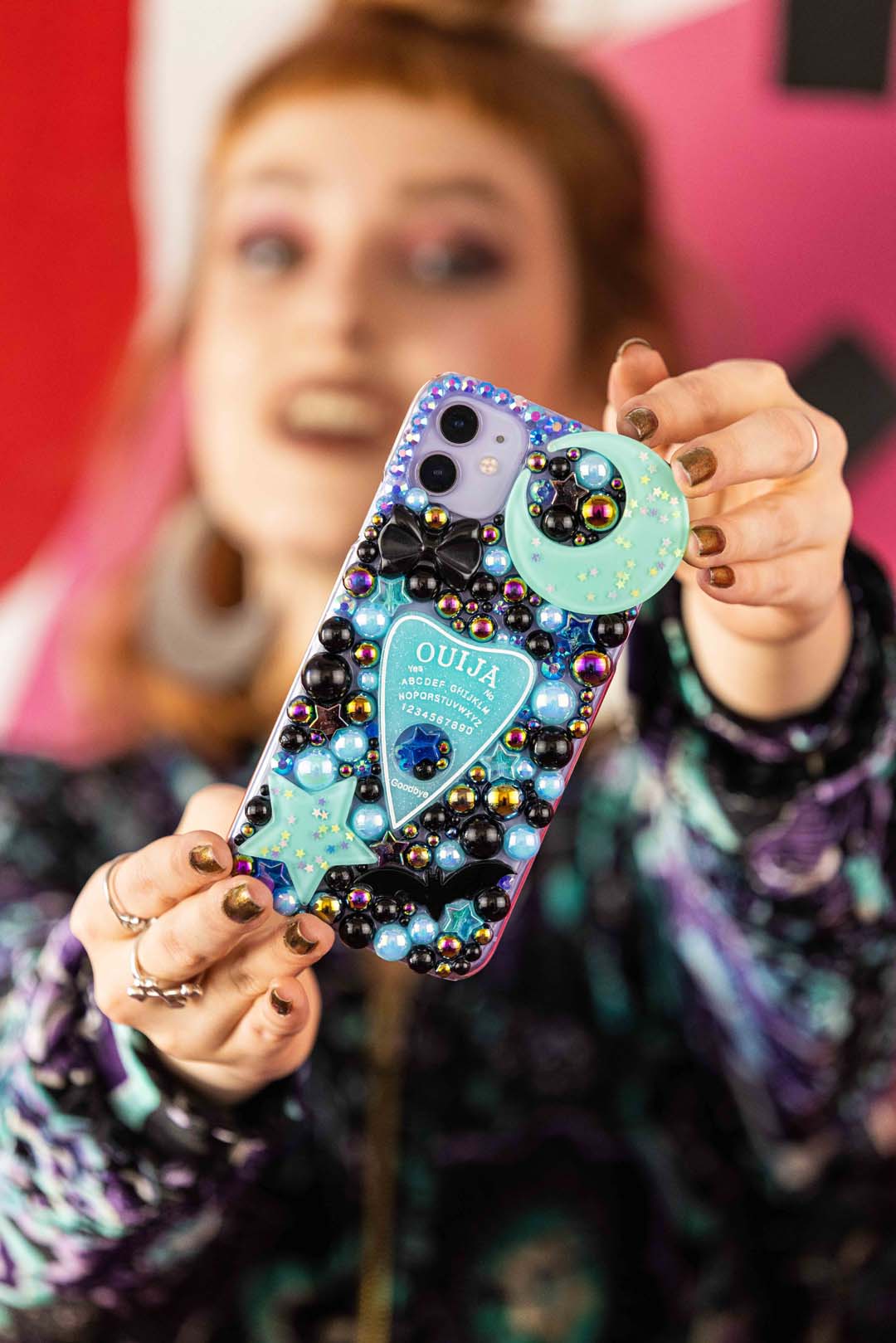 Blue Ouija Planchette Phone Case