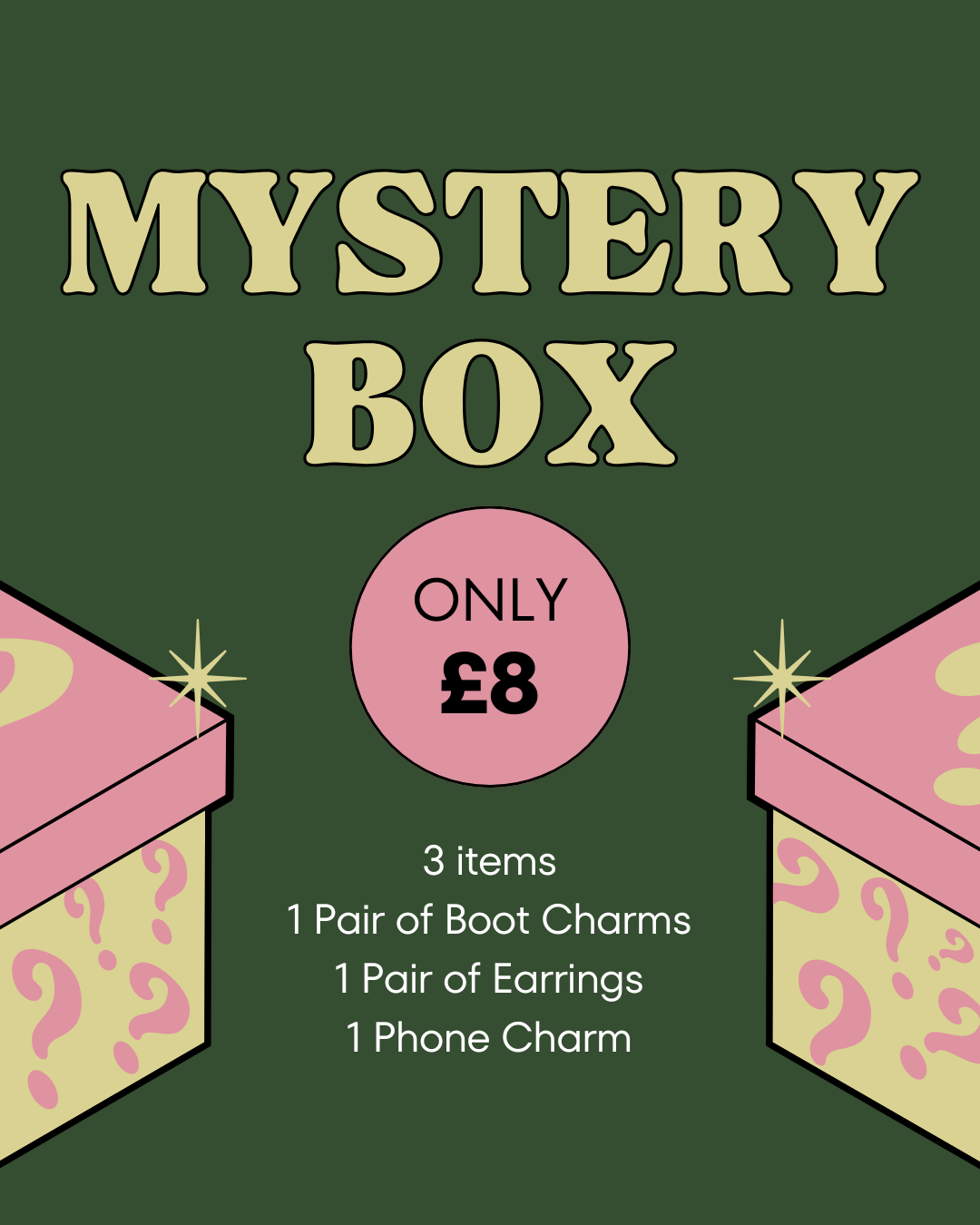 Mystery Box - 3 items for £8
