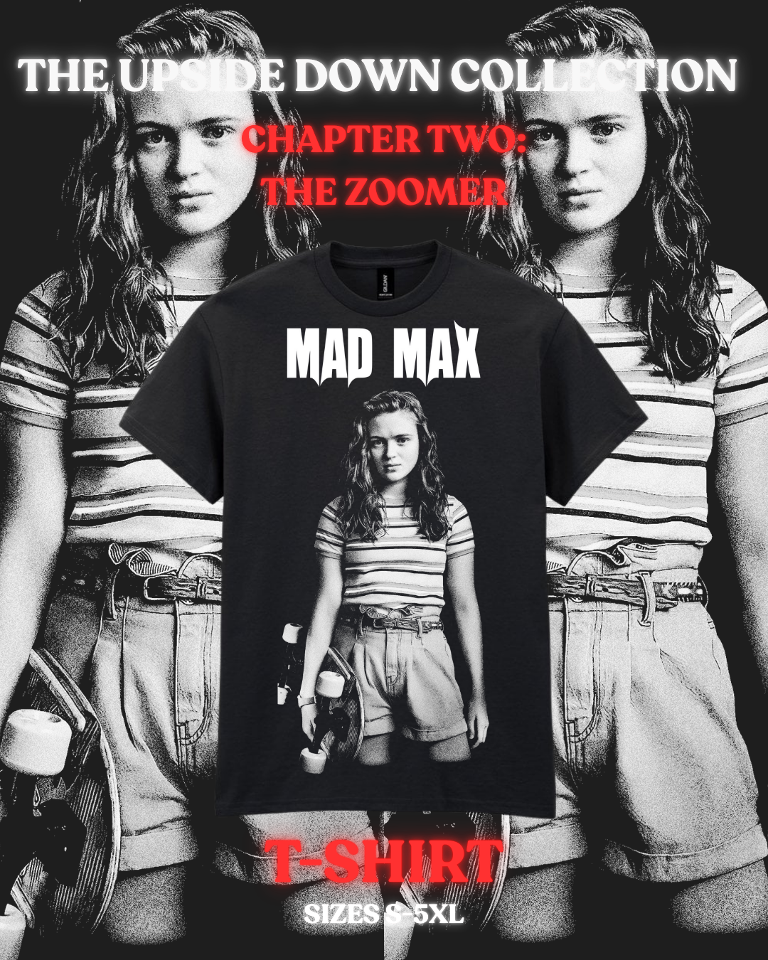 T-Shirt – Chapter Two | Max | The Upside Down Collection