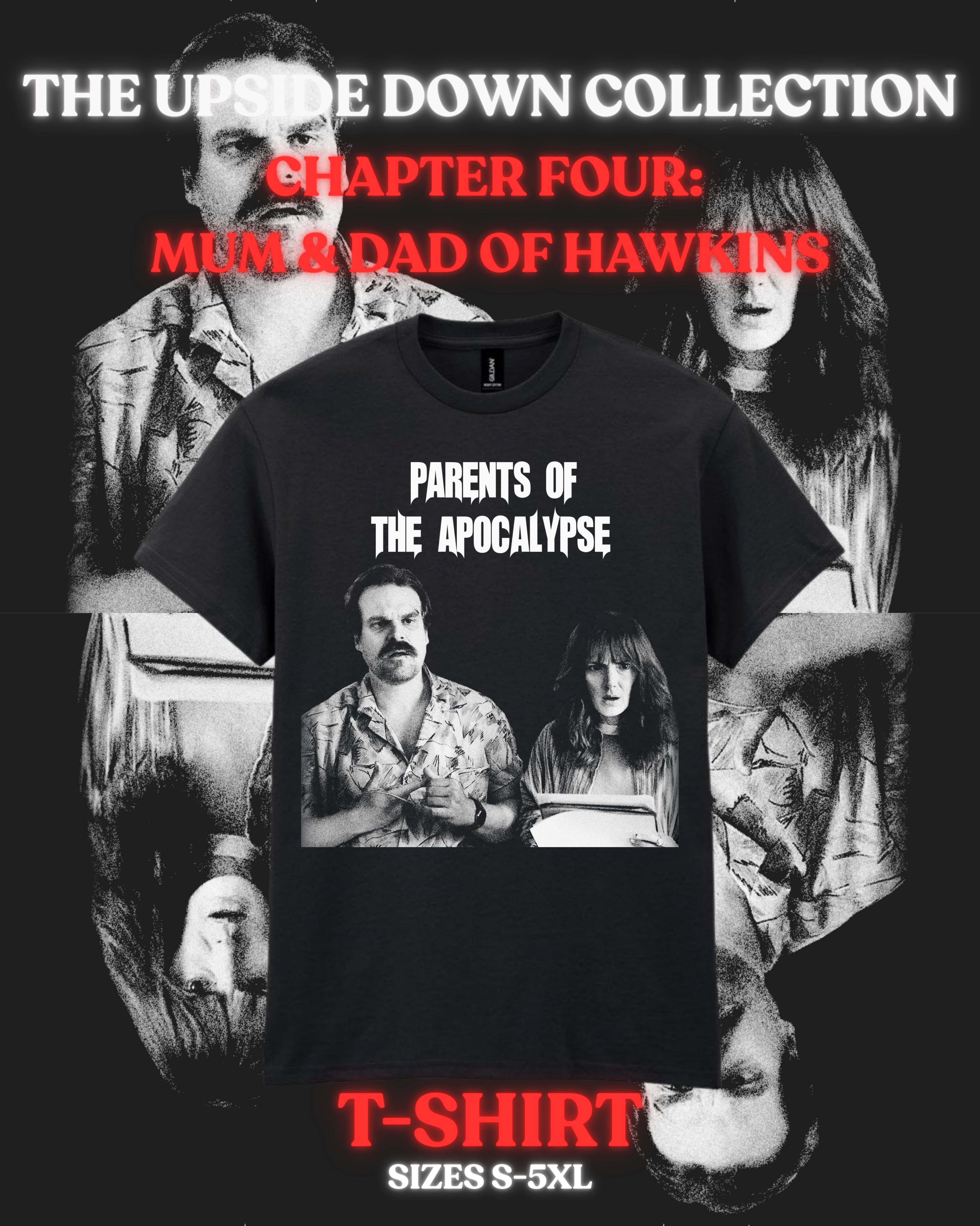 T-Shirt – Chapter Four | Jopper | The Upside Down Collection
