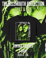 Load image into Gallery viewer, Vintage Cropped T-Shirt | Spike &amp; Dru | Hellmouth Collection
