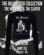 Load image into Gallery viewer, Long Sleeve Baby Tee | The Watcher | Once More, With Screaming
