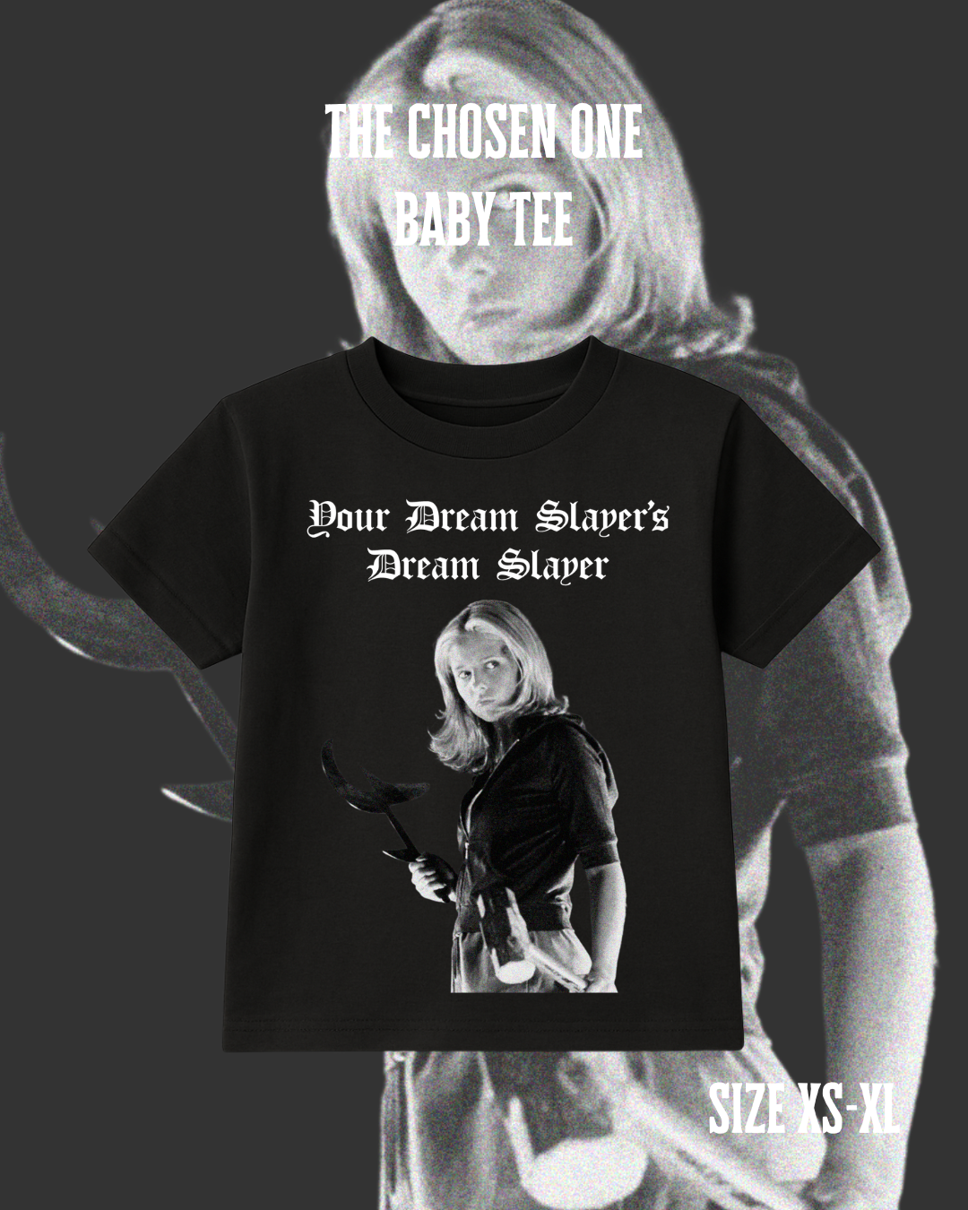 Baby Tee – The Chosen One | Buffy Summers | Hellmouth Collection