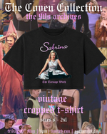 Load image into Gallery viewer, Vintage Cropped T-Shirt | Sabrina The Teenage Witch | The Coven Collection
