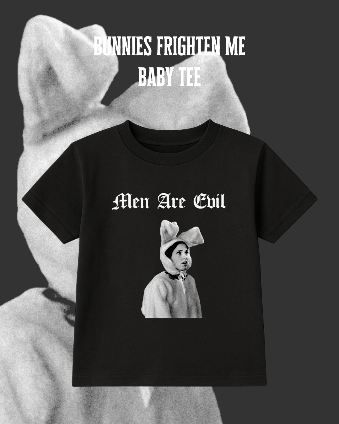 Baby Tee  – Men Are Evil | Anya | Hellmouth Collection