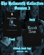 Load image into Gallery viewer, Ribbed Racer Tank Top | Bored Now | Hellmouth Collection: Season 3

