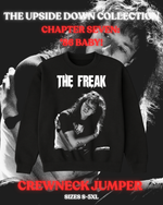 Load image into Gallery viewer, Crewneck Sweater – Chapter Seven | Eddie - &#39;86 Baby | The Upside Down Collection
