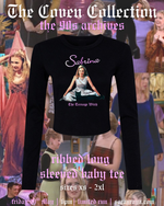 Load image into Gallery viewer, Ribbed Long Sleeve Baby Tee | Sabrina The Teenage Witch | The Coven Collection
