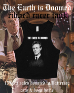 Load image into Gallery viewer, Ribbed Racer Tank Top – The Watcher | Giles | Hellmouth Collection

