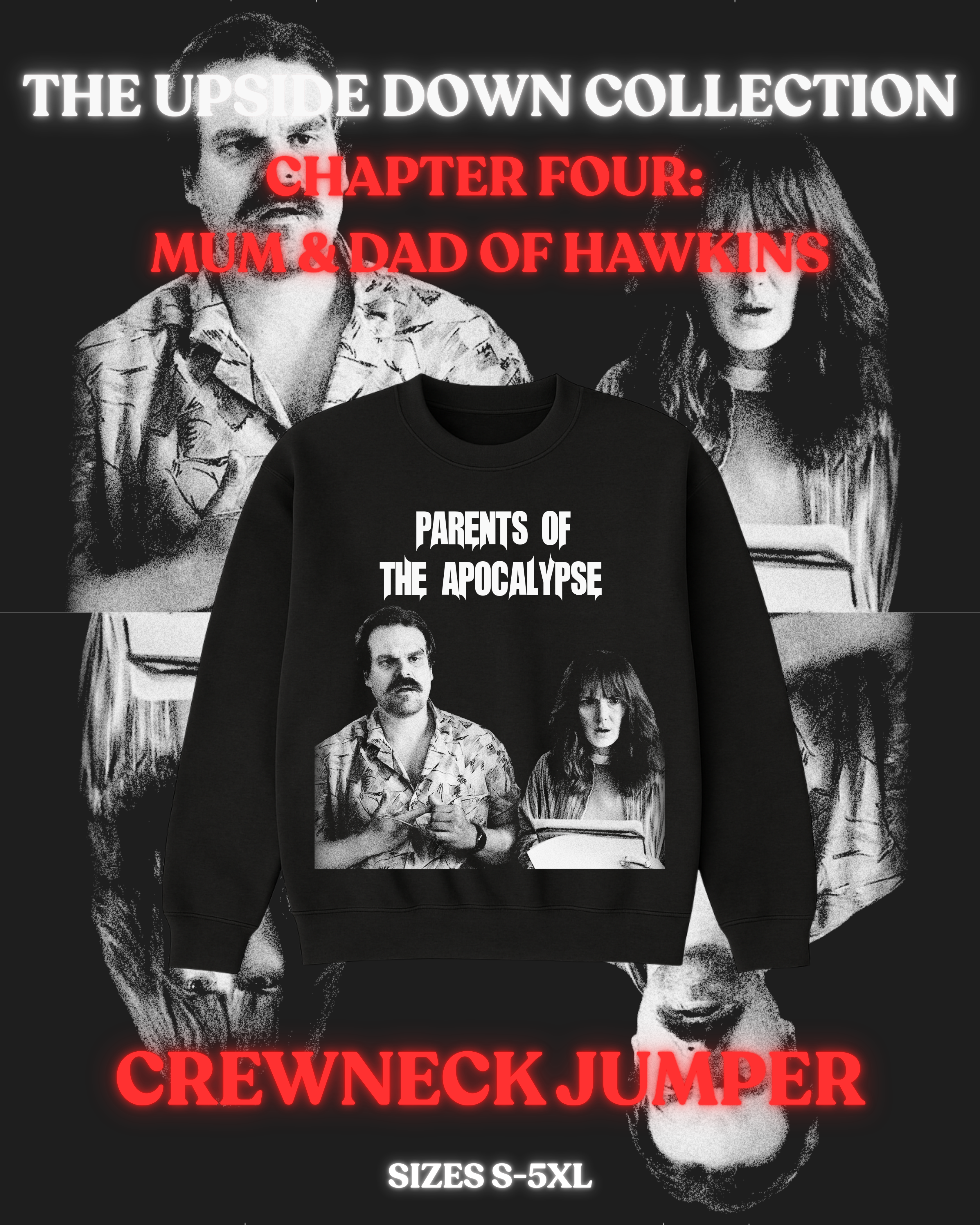 Crewneck Sweater – Chapter Four | Jopper | The Upside Down Collection
