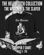 Load image into Gallery viewer, Vintage Cropped T-Shirt | The Watcher - The Slayer | Hellmouth Collection
