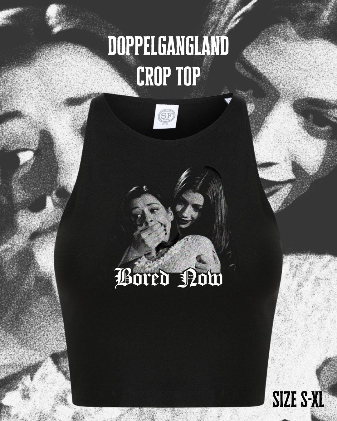 Crop Top – Bored Now | Willow | Hellmouth Collection