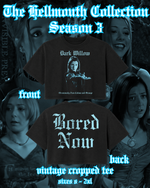 Load image into Gallery viewer, Vintage Cropped T-Shirt | Bored Now | Hellmouth Collection: Season 3

