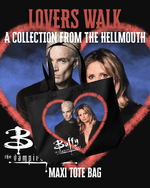 Load image into Gallery viewer, Maxi Tote Bag | Buffy &amp; Spike | Lovers Walk Collection
