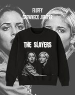 Load image into Gallery viewer, Crewneck Sweater –  The Slayers | Buffy + Faith | Hellmouth Collection
