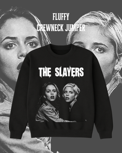 Crewneck Sweater –  The Slayers | Buffy + Faith | Hellmouth Collection
