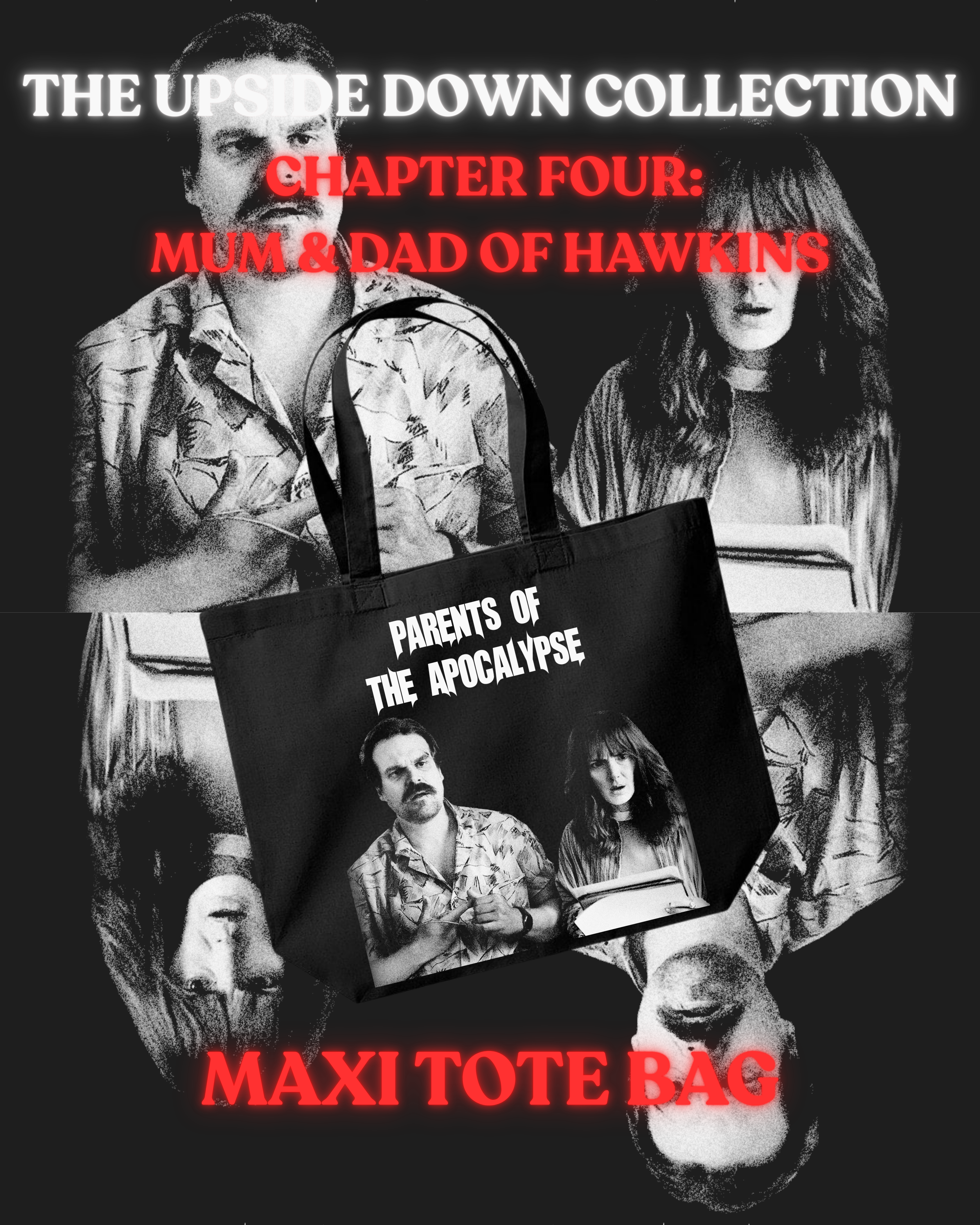 Maxi Tote Bag – Chapter Four | Jopper | The Upside Down Collection