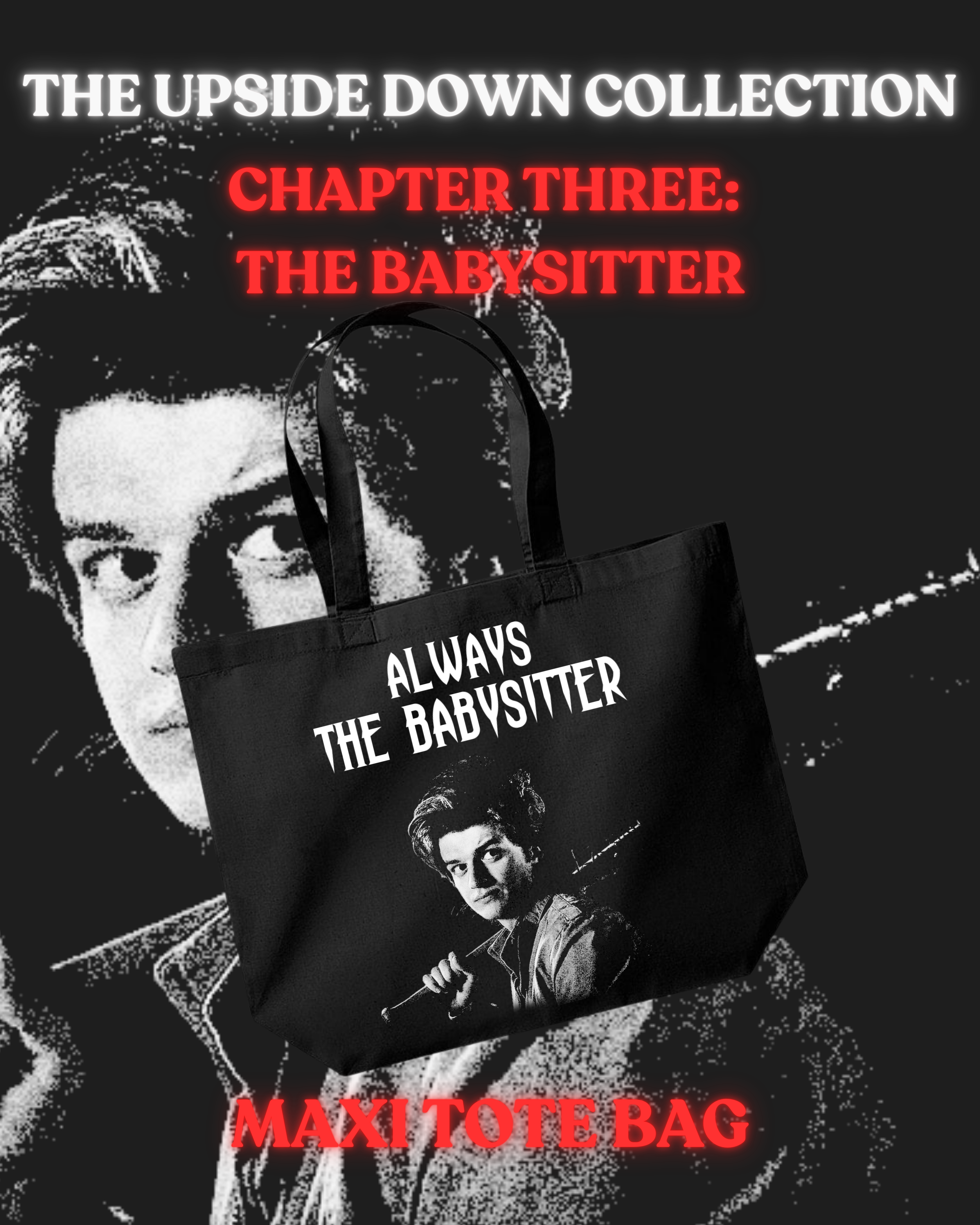 Maxi Tote Bag – Chapter Three | Steve | The Upside Down Collection
