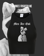 Load image into Gallery viewer, Crop Top – Men Are Evil | Anya | Hellmouth Collection
