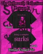 Load image into Gallery viewer, Vintage Cropped T-Shirt | Vampire Barbie | Hellmouth Collection: Season 3

