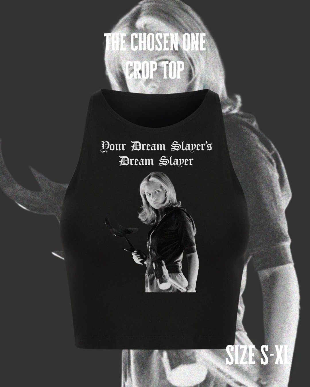 Crop Top – The Chosen One | Buffy Summers | Hellmouth Collection