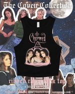 Load image into Gallery viewer, Ribbed Racer Tank Top | Charmed | The Coven Collection
