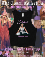 Load image into Gallery viewer, Ribbed Racer Tank Top | Sabrina The Teenage Witch | The Coven Collection

