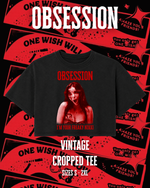 Load image into Gallery viewer, Vintage Cropped T-Shirt | Freaky Nikki | Obsession
