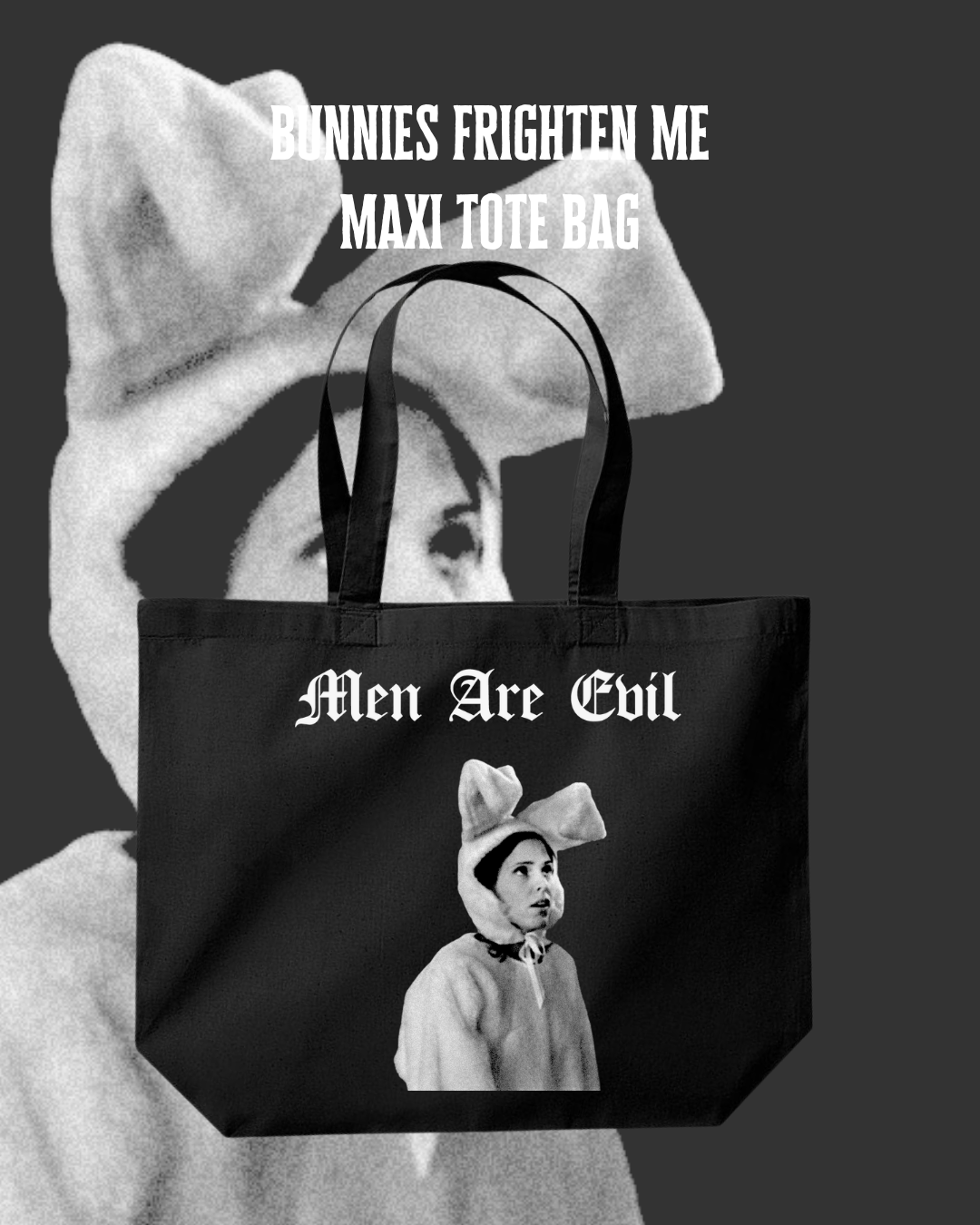 Maxi Tote Bag – Men Are Evil | Anya | Hellmouth Collection