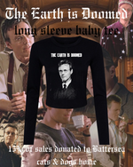 Load image into Gallery viewer, Long Sleeved Micro Rib Baby Tee | The Watcher | Giles | Hellmouth Collection
