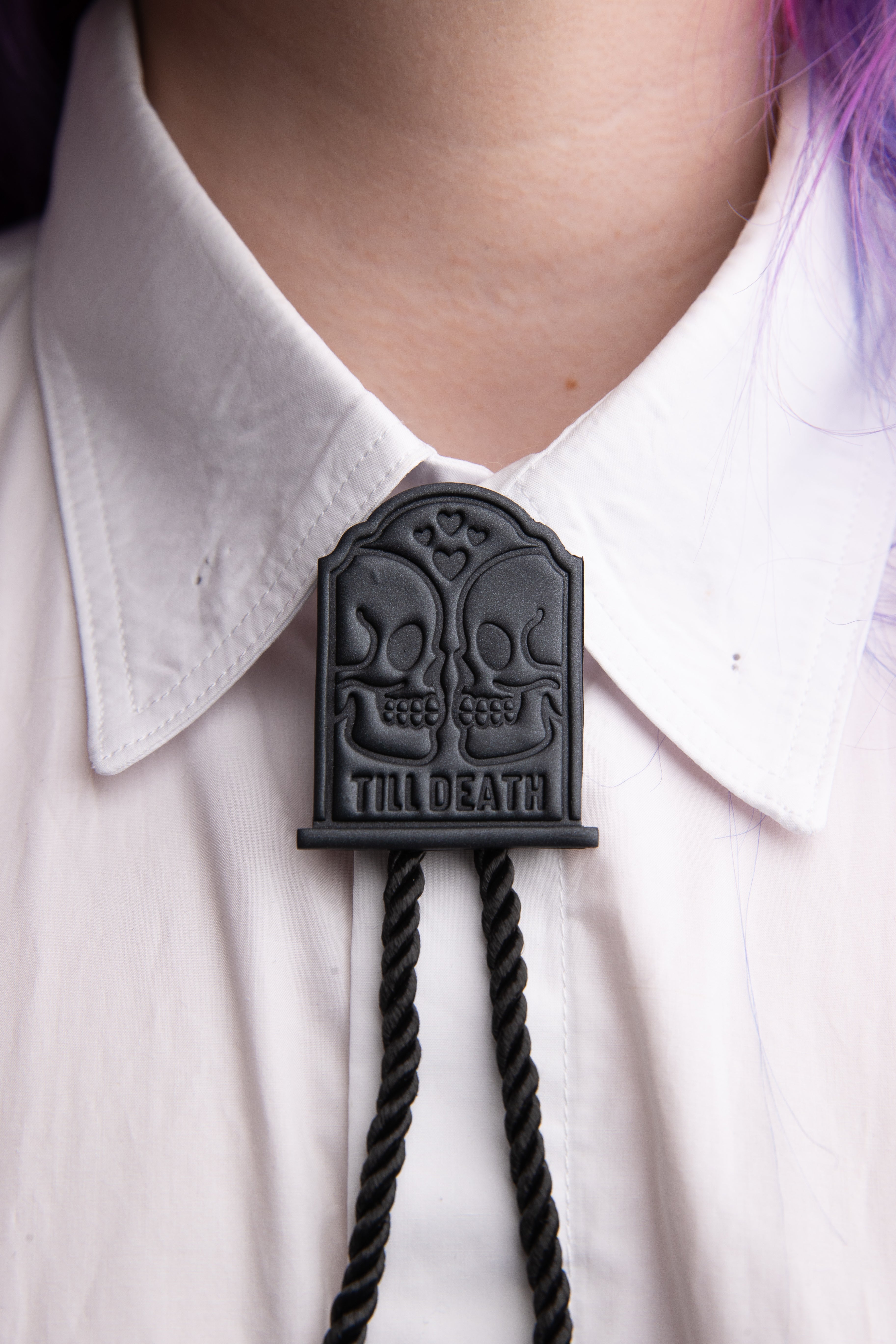 Till Death Bolo Tie