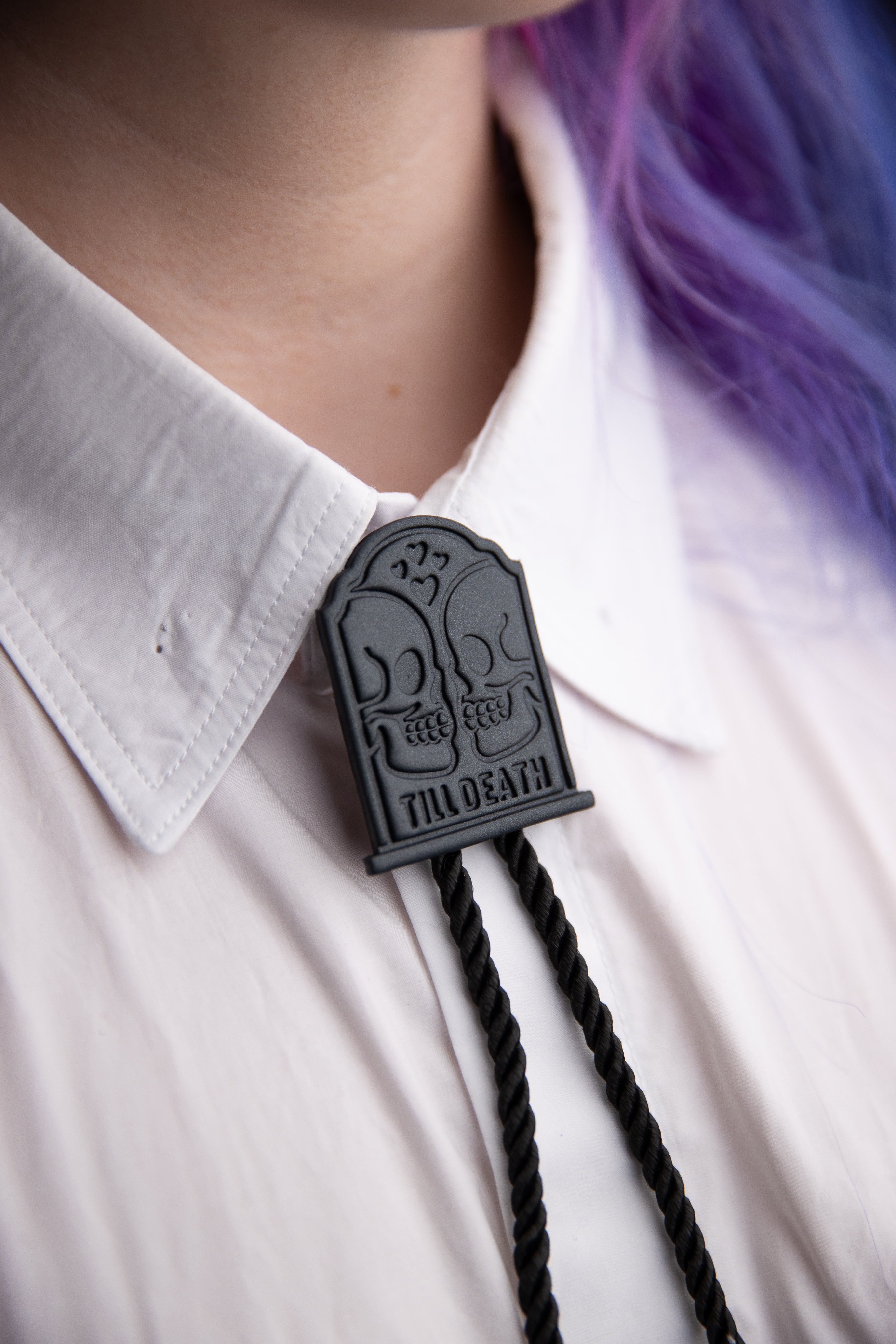 Till Death Bolo Tie