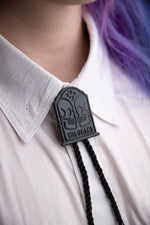 Load image into Gallery viewer, Till Death Bolo Tie
