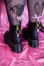 Load image into Gallery viewer, Pink Sweetheart Boot Charms
