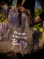 Load image into Gallery viewer, Buffy Leopard Print Tote Bag

