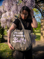 Load image into Gallery viewer, Buffy Leopard Print Tote Bag
