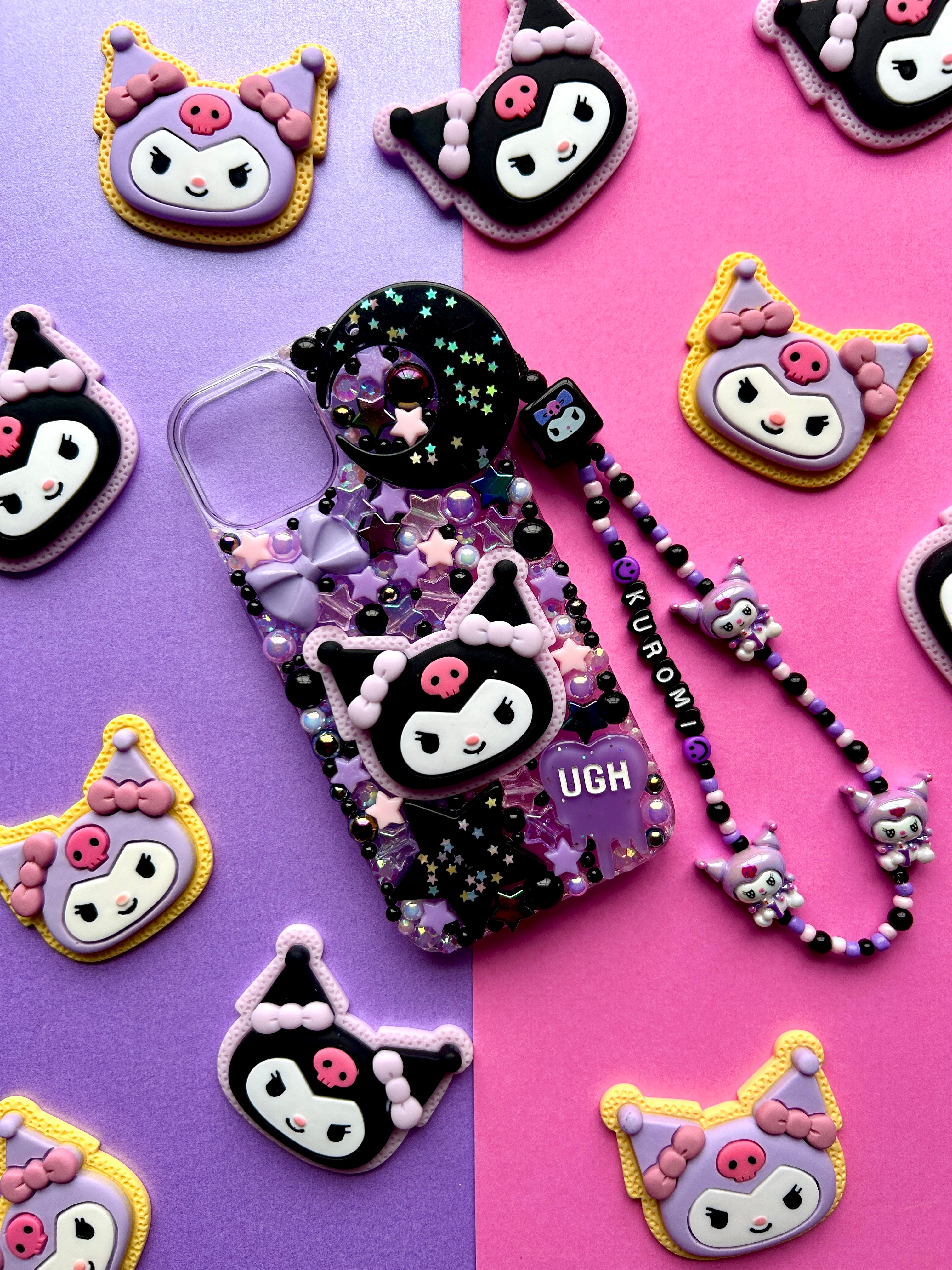 Kuromi Phone Charm