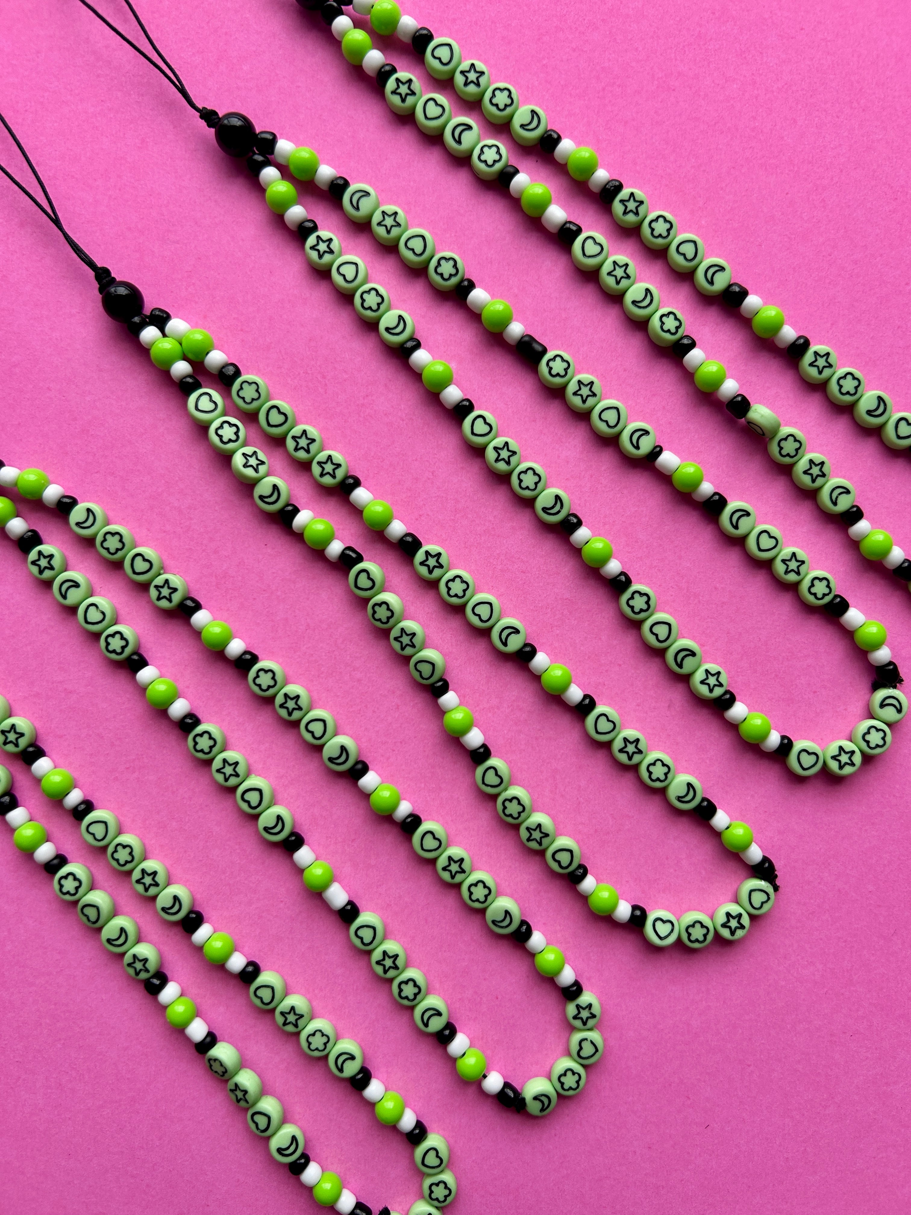 Green Celestial Phone Charm