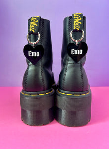 Emo Boot Charms