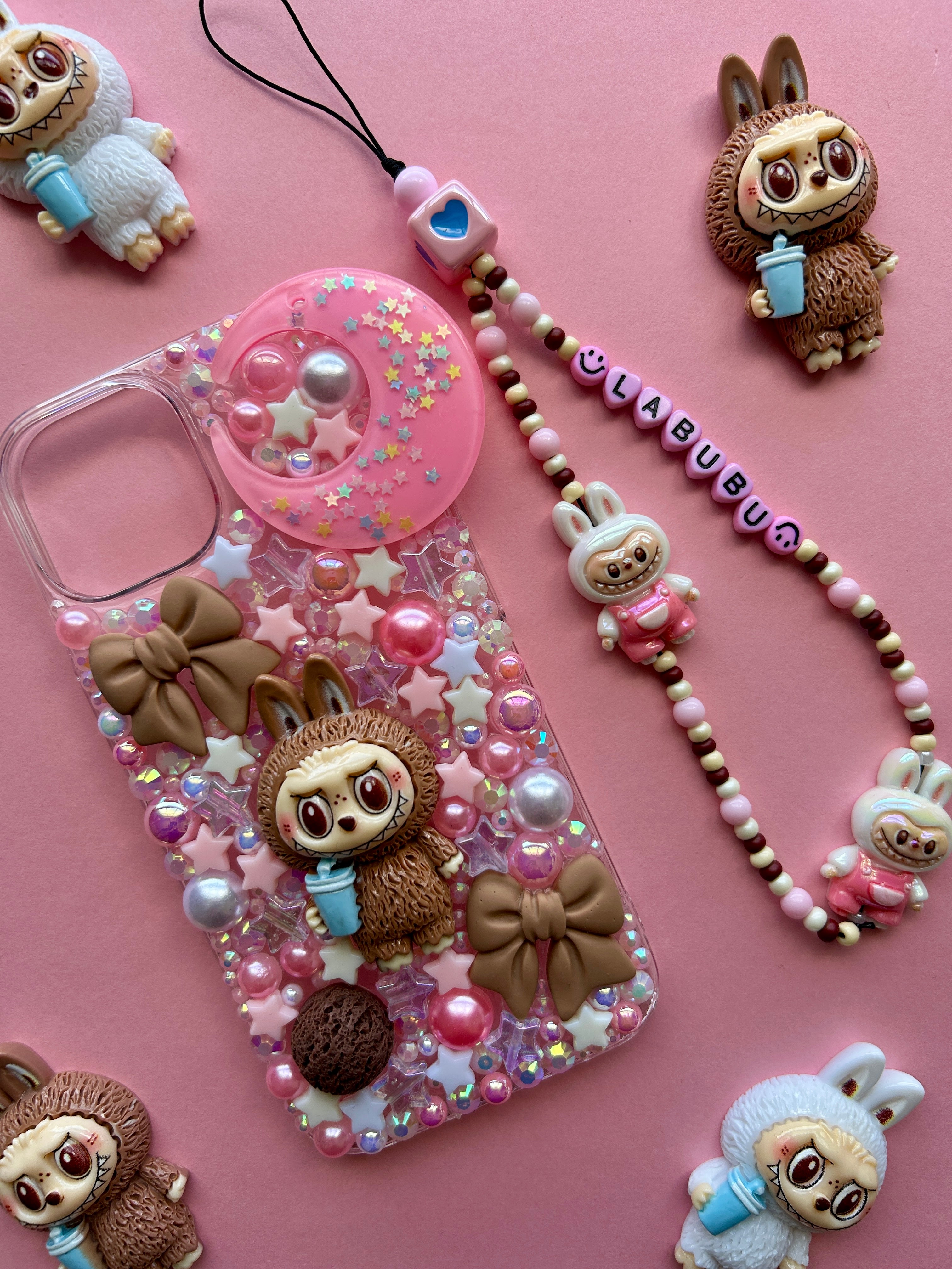 Cocoa Labubu Phone Case