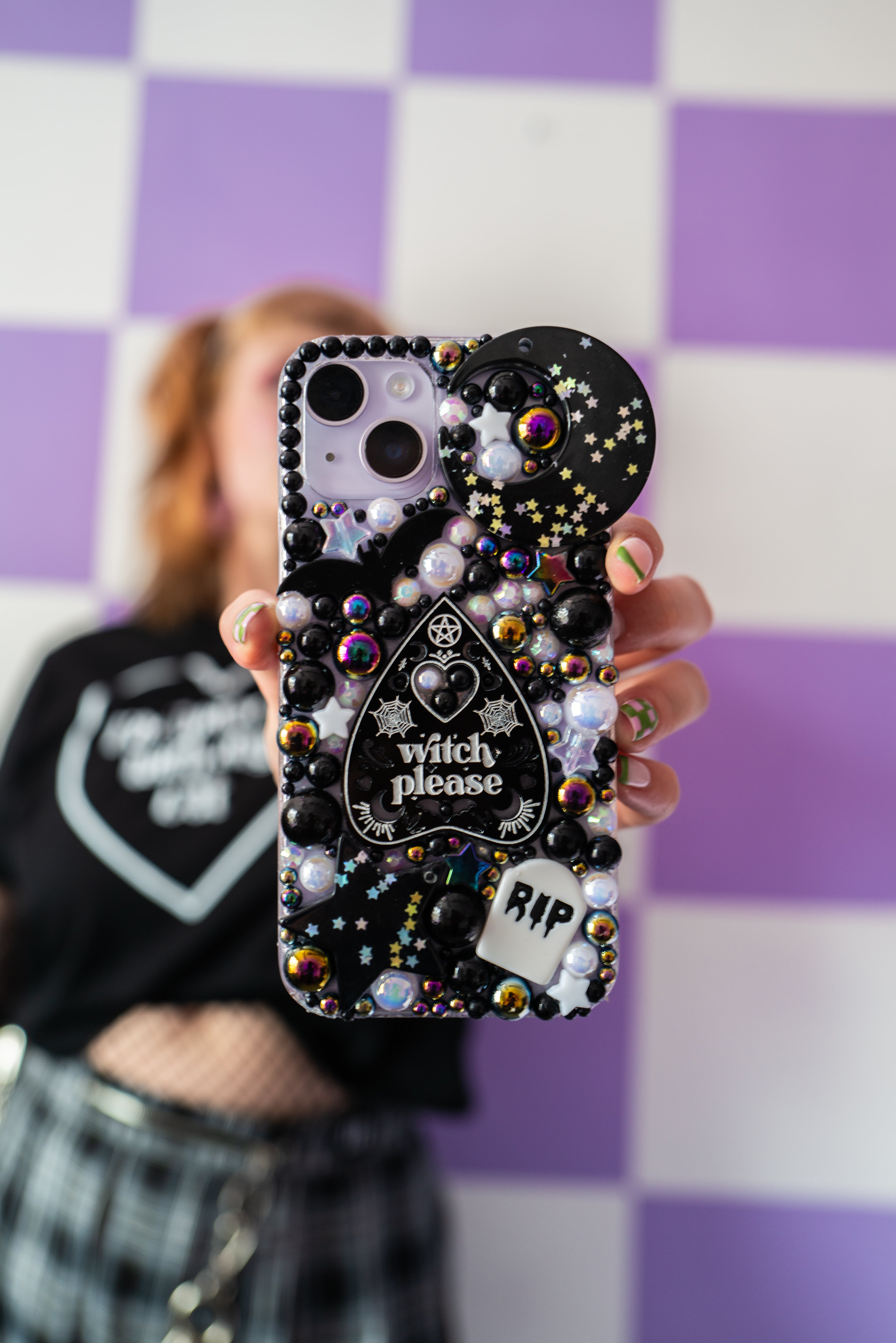 Witch Please Ouija Planchette Phone Case