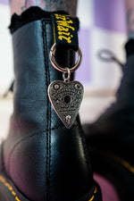 Load image into Gallery viewer, Silver Planchette Boot Charms
