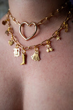 Load image into Gallery viewer, Unlucky Charms Necklace - Gold - Build Your Own Personalised Charm Necklace
