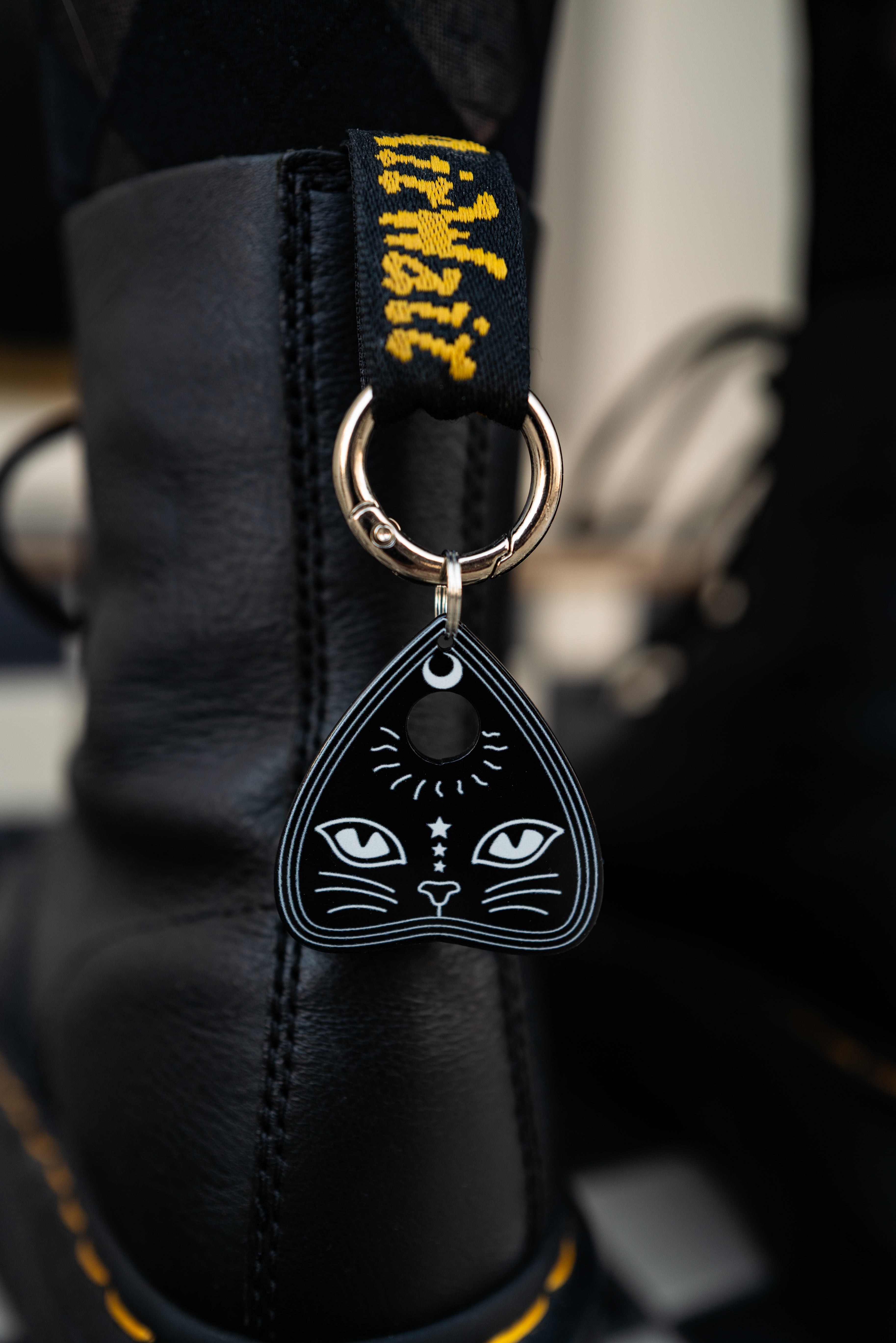 Black Cat Boot Charm
