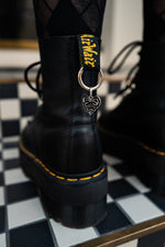 Load image into Gallery viewer, Snake Heart Boot Charm
