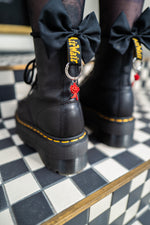 Load image into Gallery viewer, Robbers Roses Boot Charms - Red
